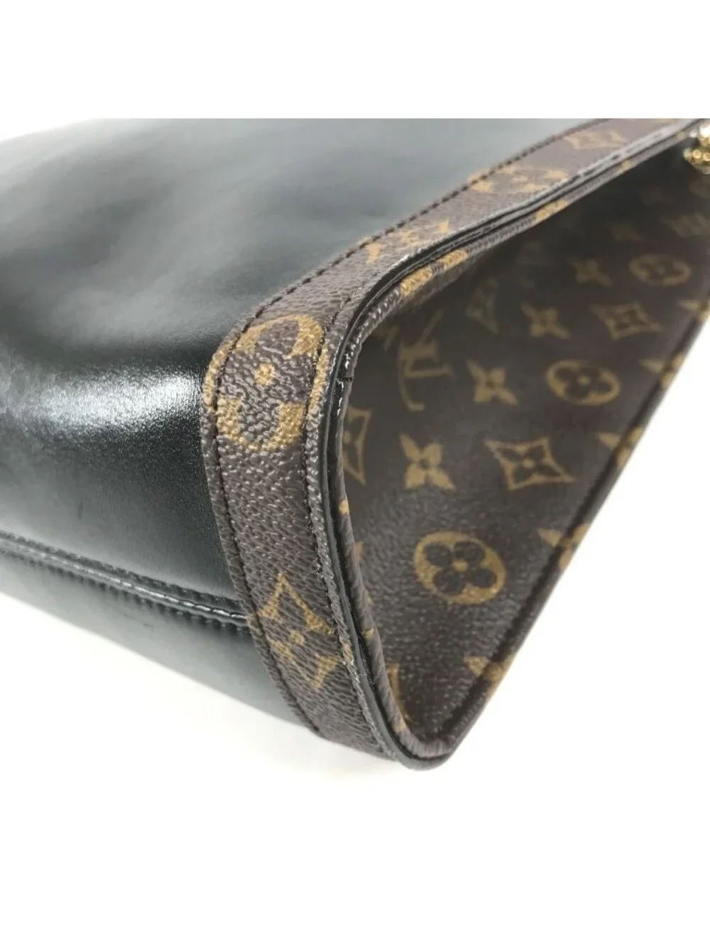Louis Vuitton Shoulder Bag Nova MM Monogram Leather Noir Black